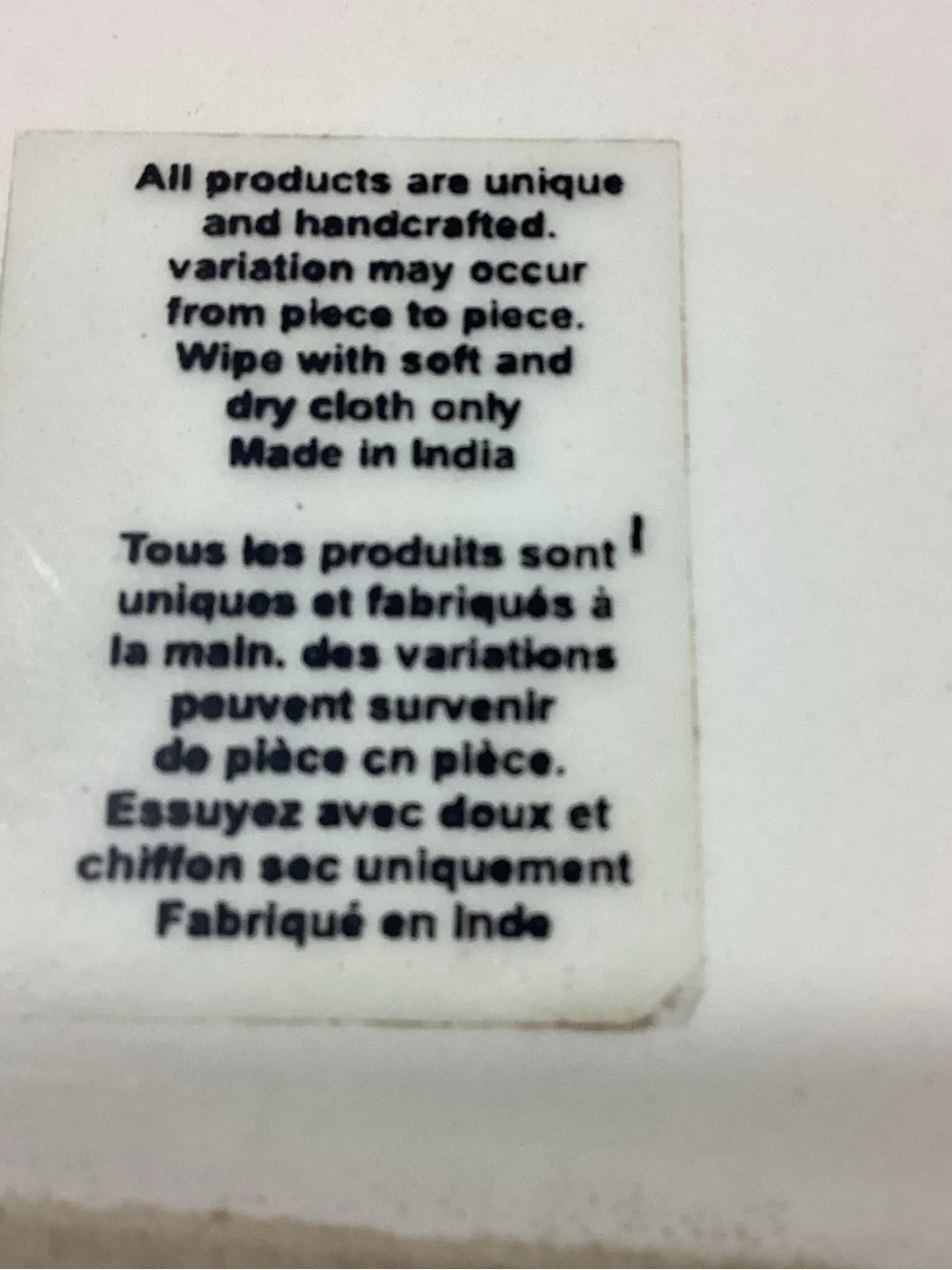 Handcrafted in India 4” square Lidded Sugar Canister Jar with Spoon